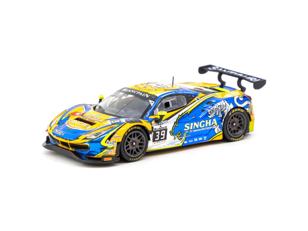 Tarmac Works 1 64 Ferrari 488 GT3 Blancpain GT Series 2018 39 HKACG Big Boy Studio UK