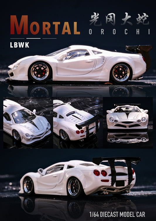 Mortal 1:64 Mitsuoka Orochi LBWK White