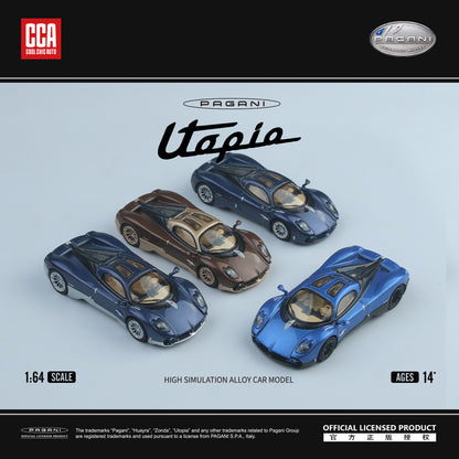 Modern Dream 1:64 Pagani Utopia Official Licensed Brown and Bronze