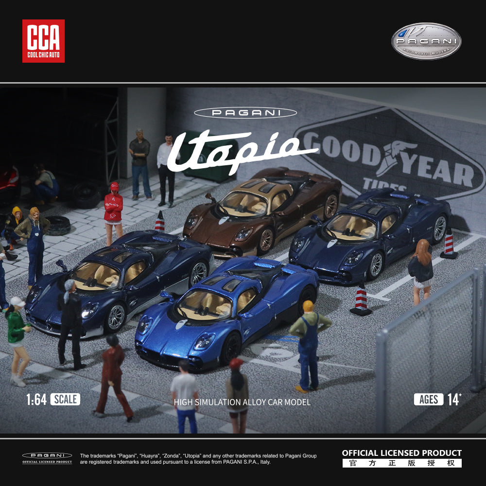 Modern Dream 1:64 Pagani Utopia Official Licensed Brown and Bronze