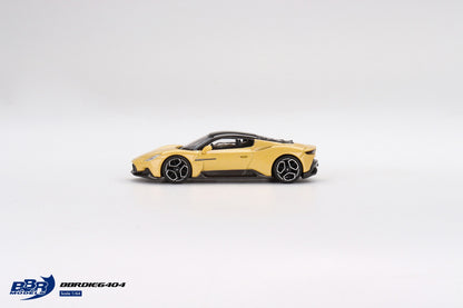 BBR 1:64 Maserati MC20 Giallo Genio Yellow