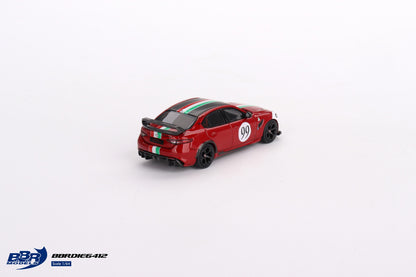 BBR 1:64 Alfa Romeo Giulia GTAm Rosso GTA #99 Centro Stile Livery