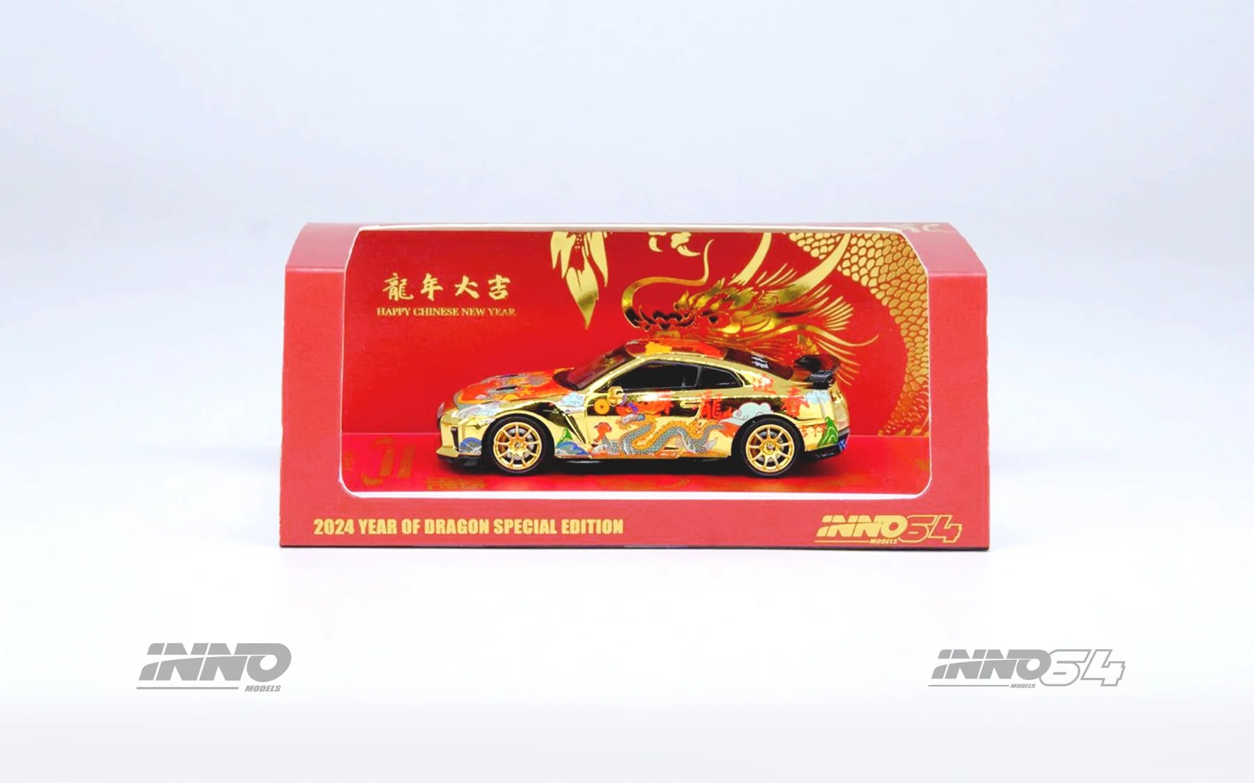 INNO64 1:64 Nissan Skyline GT-R (R35) Year Of The Dragon Special