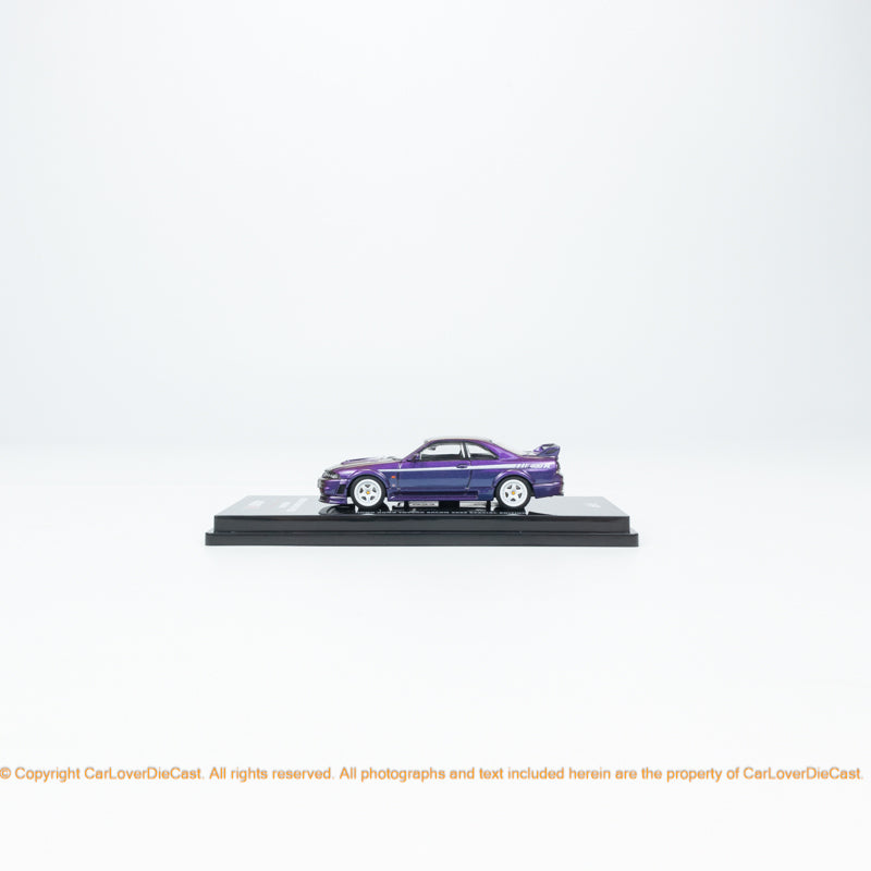 INNO64 1:64 NISSAN SKYLINE GT-R (R33) NISMO 400R Midnight Purple II HONG KONG TOYCAR SALON 2023 Special Edition