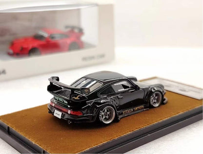 [Premium Resin Model] Qidian Model 1:64 Porsche RWB 930 GT Wing  Spoiler Gloss Black