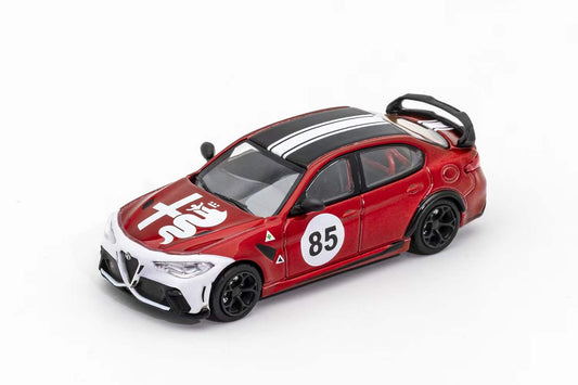 Shadow 1:64 Alfa Romeo Giulia GTAm Red with Acrylic Base and Case