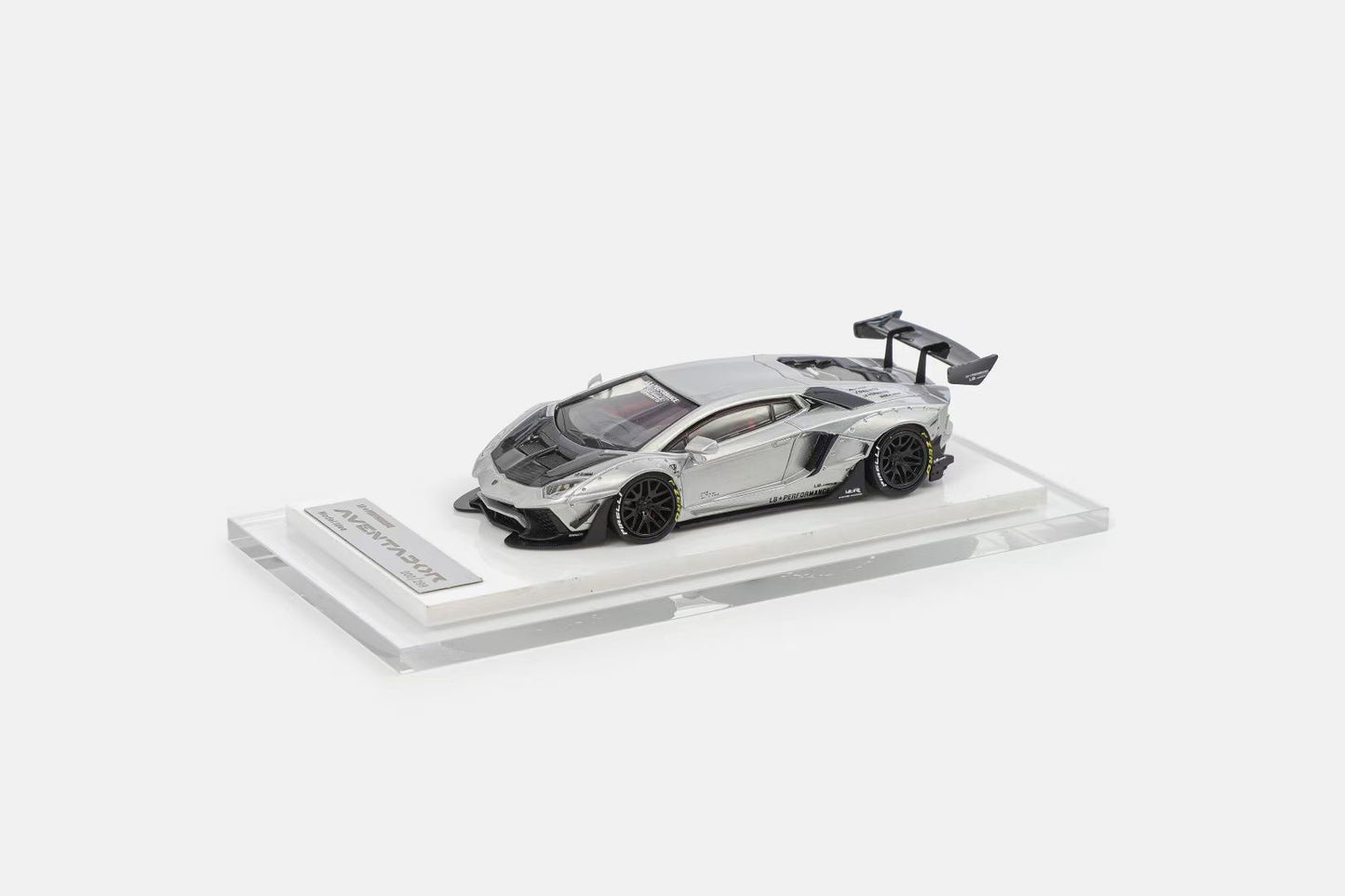 [Premium Resin Model] Model Idea 1:64 Lamborghini Aventador LP700-4 LWBK Liberty Walk 2.0 Wide Body Custom Galactic Grey Limited 299 Pieces