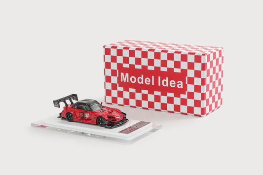 [Premium Resin Model] Model Idea 1:64 Honda S2000 AP1 Top Fuel Type-RR Red Limited 299 Pieces