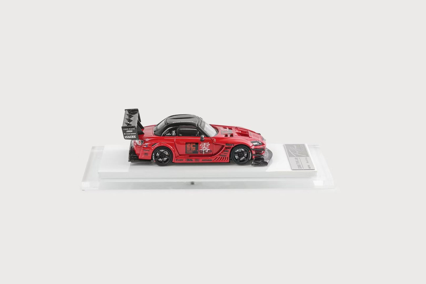 [Premium Resin Model] Model Idea 1:64 Honda S2000 AP1 Top Fuel Type-RR Red Limited 299 Pieces