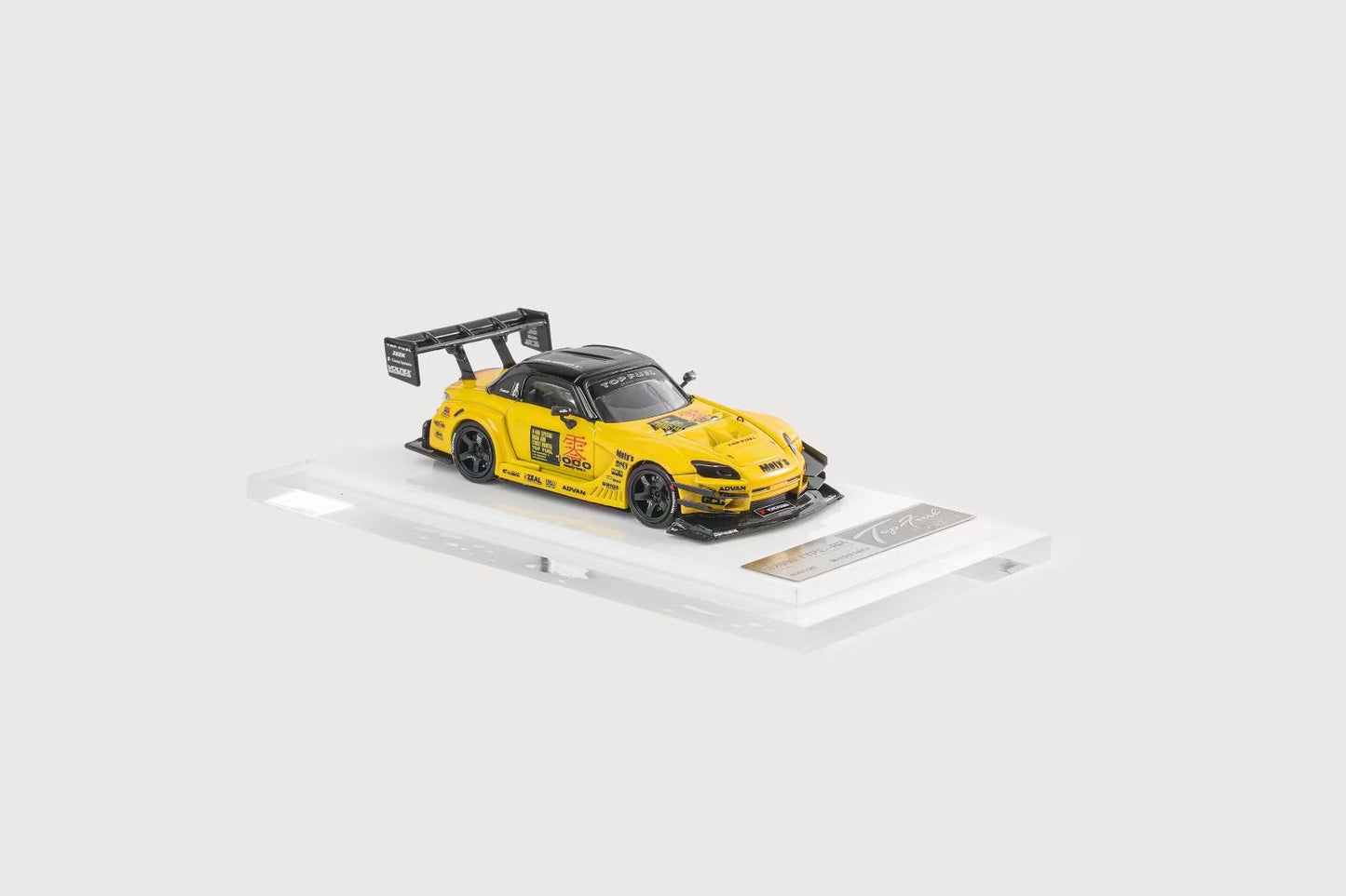 [Premium Resin Model] Model Idea 1:64 Honda S2000 AP1 Top Fuel Type-RR Yellow Limited 299 Pieces