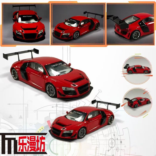 LeManFang 1:64 Audi R8 LMS Ultra Red Limited 499 Pieces