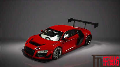 LeManFang 1:64 Audi R8 LMS Ultra Red Limited 499 Pieces