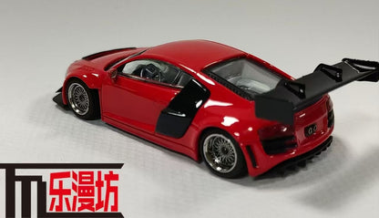 LeManFang 1:64 Audi R8 LMS Ultra Red Limited 499 Pieces