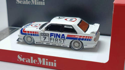 [Premium Resin Model] Scale Mini 1:64 BMW 3 Series M3 MK1 E30 FINA #7 Limited to 499 Pieces