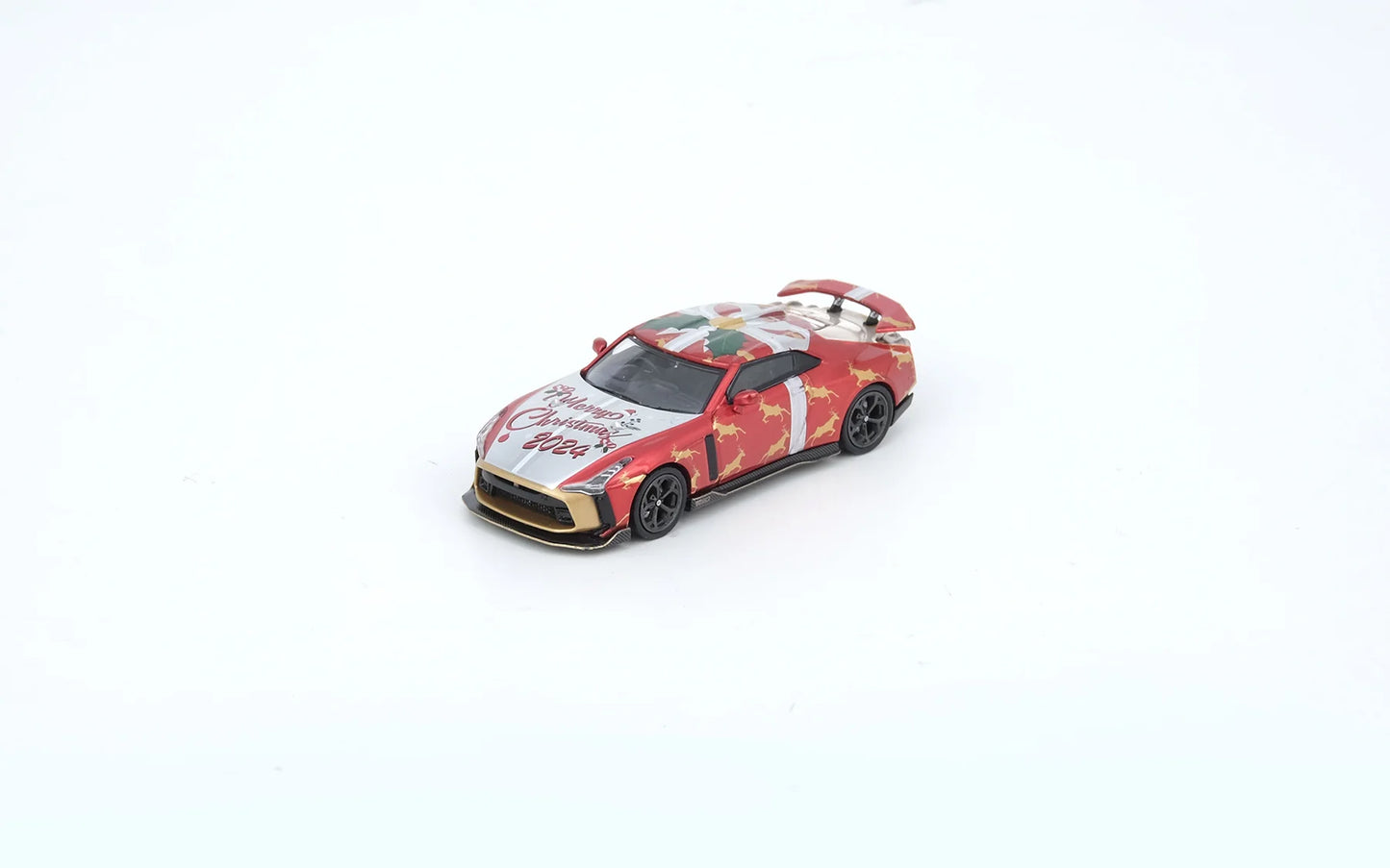 INNO64 1:64 Nissan GT-50 X'MAS 2024 Special Edition (Random Chase Car) (IN64-R50-XMAS24)