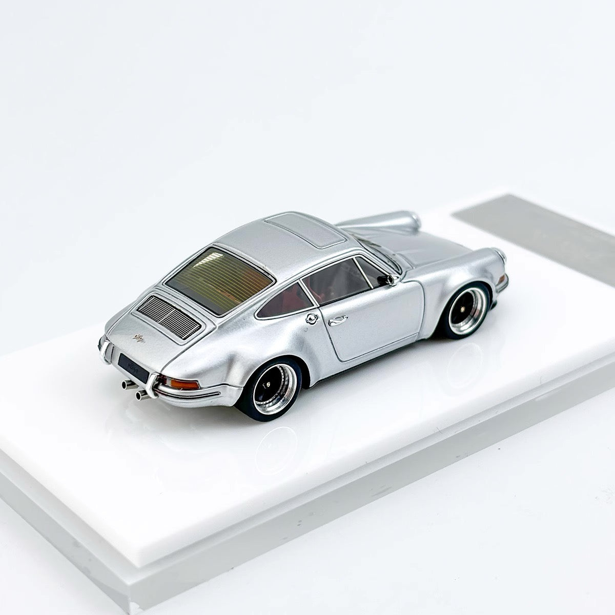 [Premium Resin Model] MY64 MY64X 1:64 Porsche 911 F Kaege Retro Classic Coupe Silver Limited to 199 Pieces