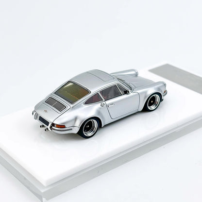 [Premium Resin Model] MY64 MY64X 1:64 Porsche 911 F Kaege Retro Classic Coupe Silver Limited to 199 Pieces