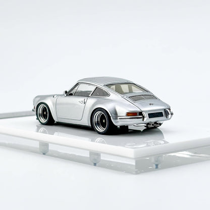 [Premium Resin Model] MY64 MY64X 1:64 Porsche 911 F Kaege Retro Classic Coupe Silver Limited to 199 Pieces