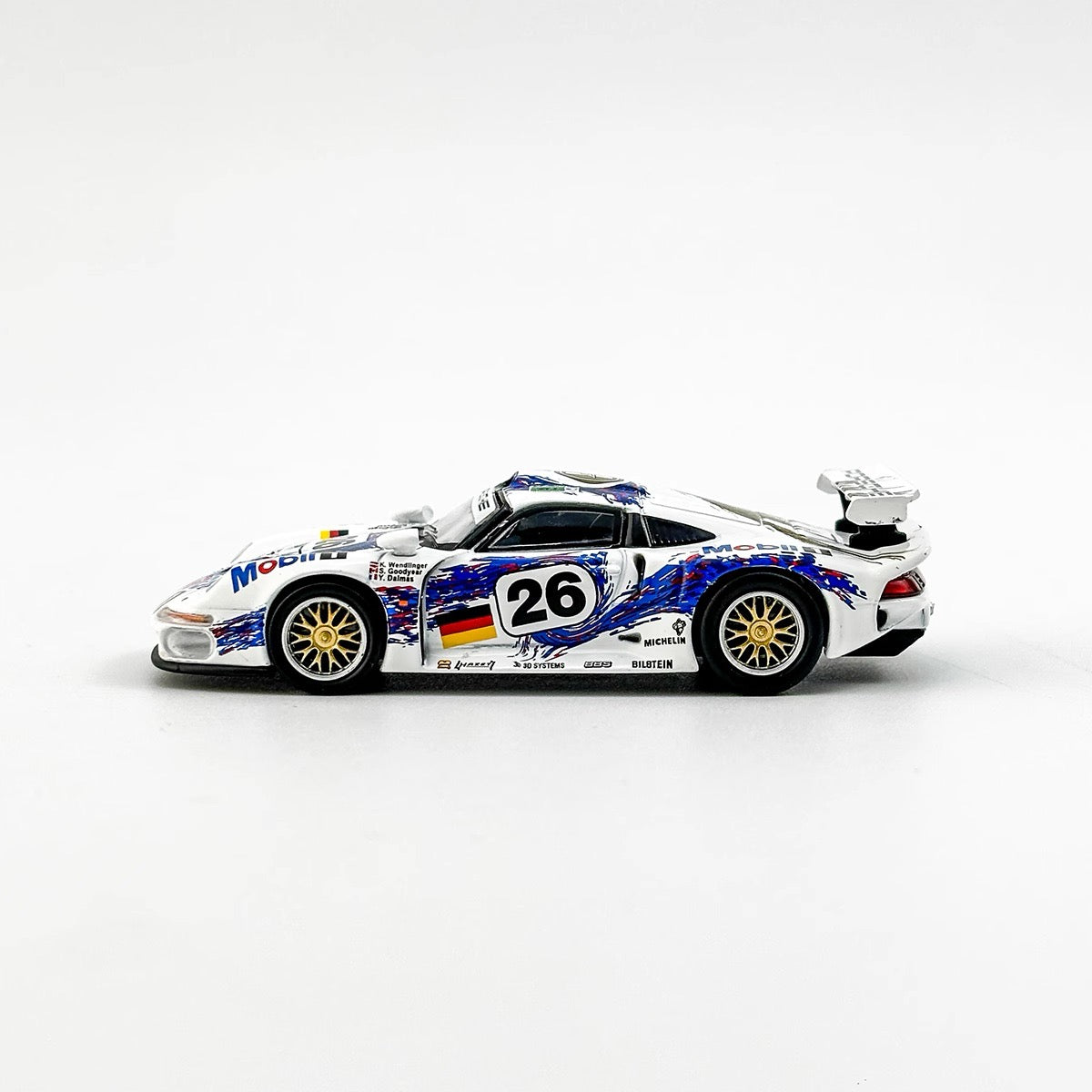 Sparky 1:64 Porsche 911 GT1 24h Le Mans 1996 #25 & #26 2 Cars Set