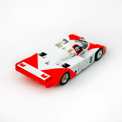 Sparky 1:64 Porsche #8 6th 24h Le Mans 1983 B.Wollek K.Ludwig S.Johansson - 1983 Le Mans #34 Brock/Perkins 2 Cars Set