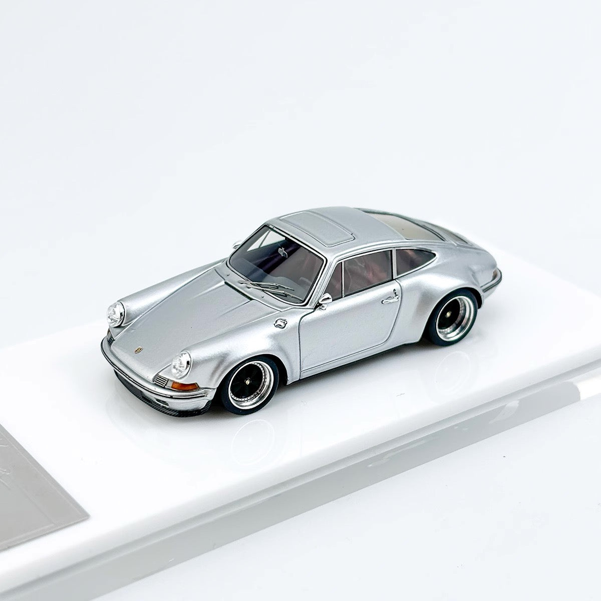 [Premium Resin Model] MY64 MY64X 1:64 Porsche 911 F Kaege Retro Classic Coupe Silver Limited to 199 Pieces