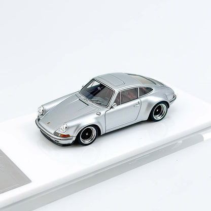 [Premium Resin Model] MY64 MY64X 1:64 Porsche 911 F Kaege Retro Classic Coupe Silver Limited to 199 Pieces