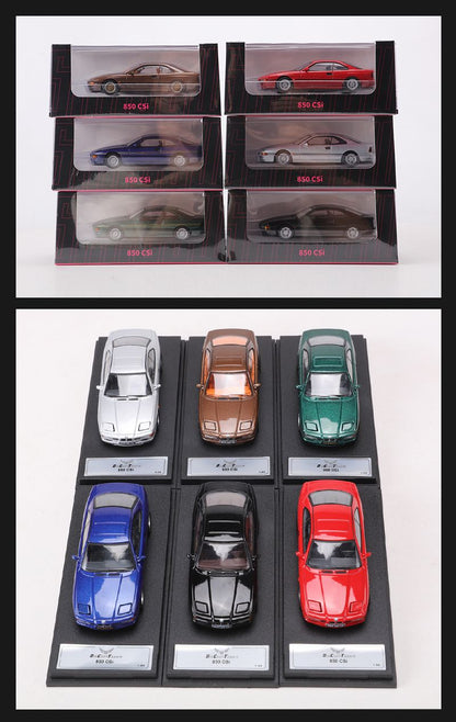 Shadow 1:64 BMW Series 8 E31 850CSi Coupe Green with Base and Acrylic Case