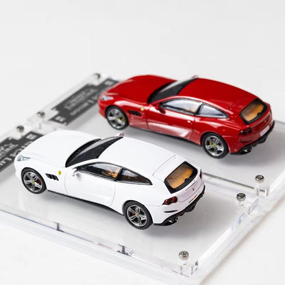 Phantom Knight 1:64 Ferrari GTC4 Lusso GTC4Lusso Openable Engine Hood with Detailed Engine Rosso Corsa Red Limited 999 Pieces