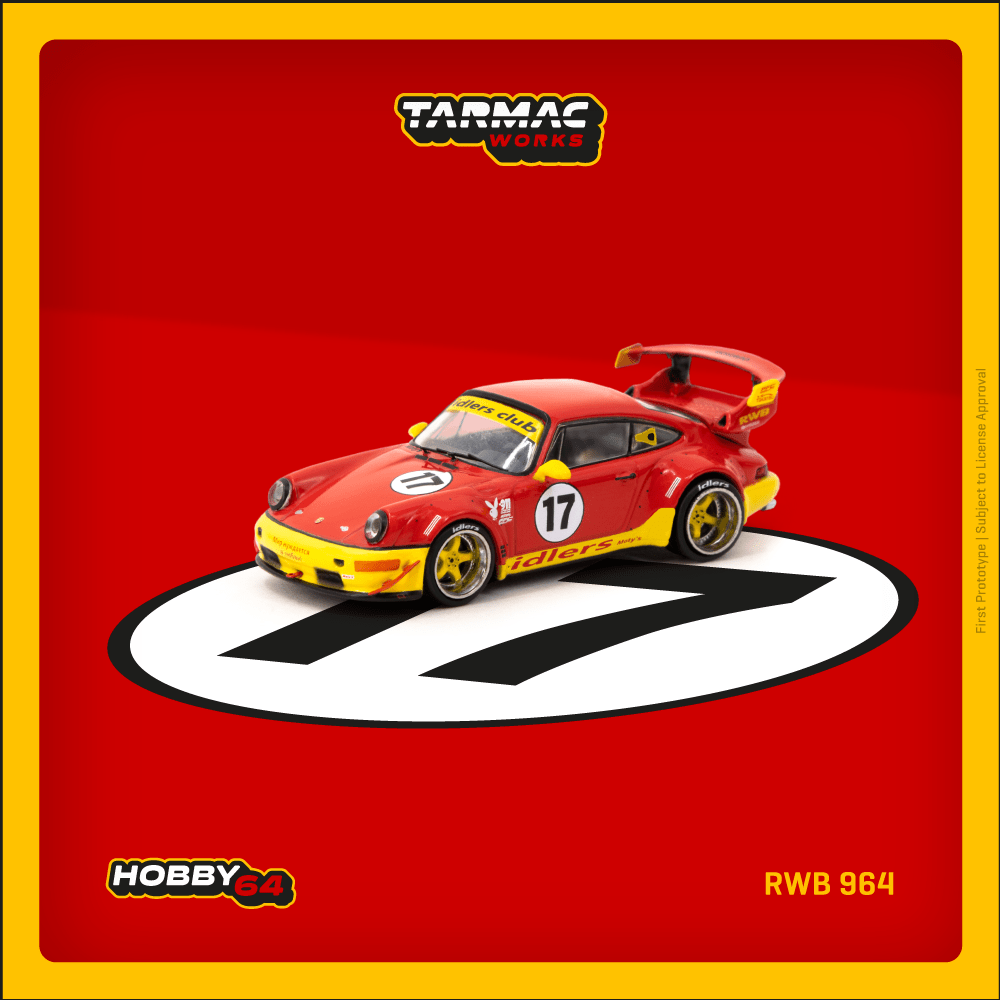 Tarmac Works 1/64 Porsche RWB 964 idlers - HOBBY64