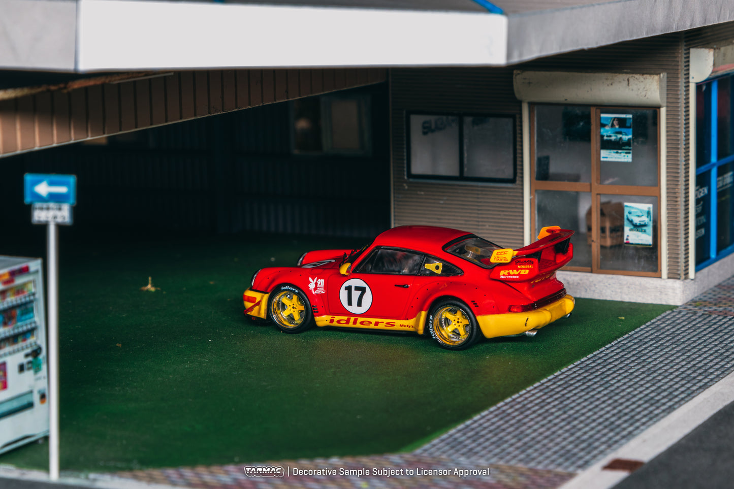 Tarmac Works 1/64 Porsche RWB 964 idlers - HOBBY64