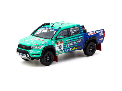 Tarmac Works 1/64 Toyota Hilux AXCR 2017 with Truck Packaging - HOBBY64