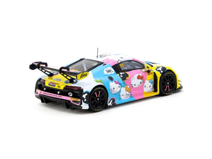 Tarmac Works 1/64 Audi R8 LMS GT3 Evo II Macau GT Cup - FIA GT World Cup 2023 - Race Version Uno Racing #50 with Tarmac Cards - HOBBY64