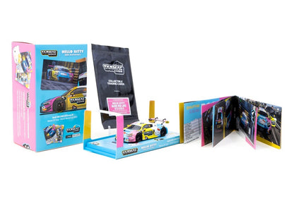 Tarmac Works 1/64 Audi R8 LMS GT3 Evo II Macau GT Cup - FIA GT World Cup 2023 - Race Version Uno Racing #50 with Tarmac Cards - HOBBY64