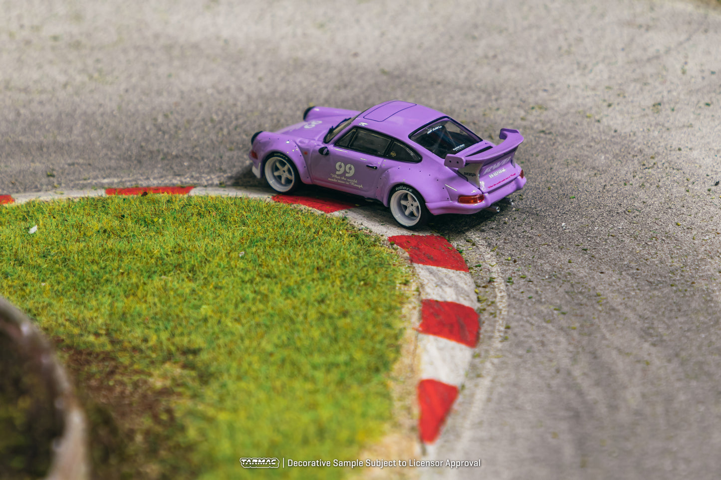 Tarmac Works 1/64 Porsche RWB Backdate Violetta idlers 12 hours 2016 - HOBBY64