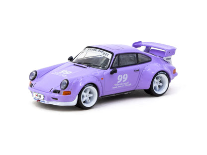 Tarmac Works 1/64 Porsche RWB Backdate Violetta idlers 12 hours 2016 - HOBBY64