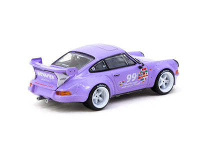 Tarmac Works 1/64 Porsche RWB Backdate Violetta idlers 12 hours 2016 - HOBBY64