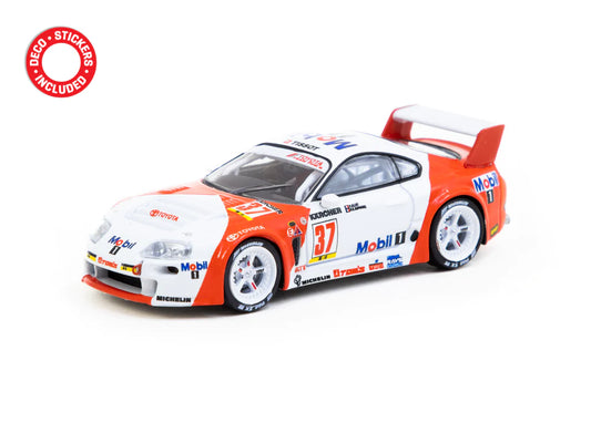 Tarmac Works 1/64 Toyota Supra GT BPR Zhuhai 1995 #37 - HOBBY64