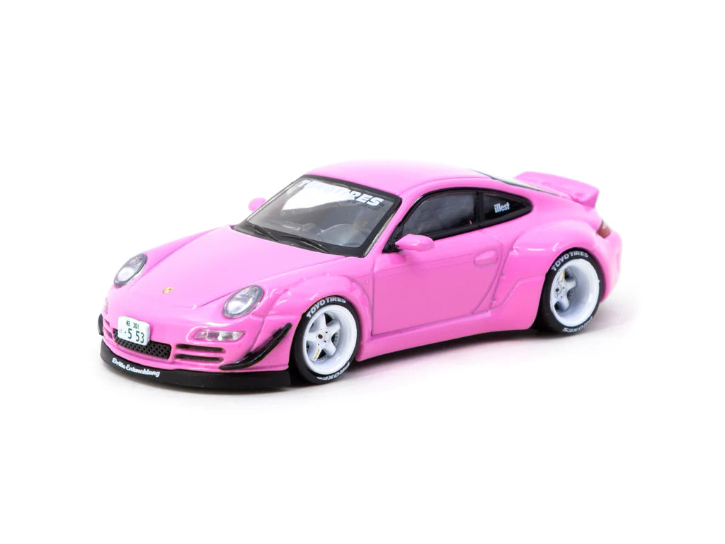 Tarmac Works 1/64 Porsche RWB 997 Pink - HOBBY64