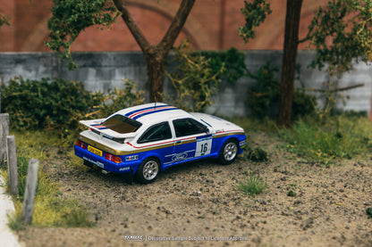 Tarmac Works 1/64 Ford Sierra RS Cosworth Rally of New Zealand 1989 #16 - HOBBY64