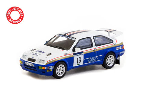 Tarmac Works 1/64 Ford Sierra RS Cosworth Rally of New Zealand 1989 #16 - HOBBY64