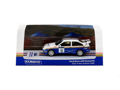 Tarmac Works 1/64 Ford Sierra RS Cosworth Rally of New Zealand 1989 #16 - HOBBY64