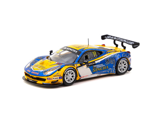 Tarmac Works X iXO Models 1/64 Ferrari 458 Italia GT3 GT Asia 2016 #12 - HOBBY64