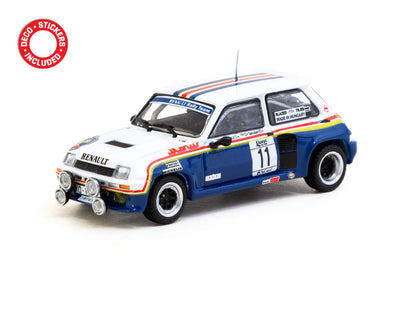 Tarmac Works 1/64 Renault 5 Turbo Rally Costa Brava 1985 #11 - HOBBY64