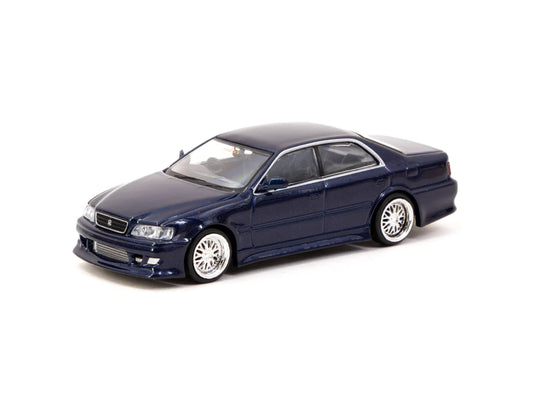 Tarmac Works 1/64 VERTEX Toyota Chaser JZX100 Blue Metallic - GLOBAL64