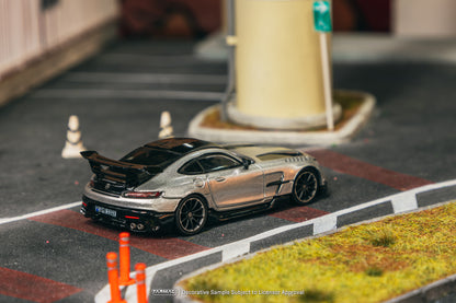 Tarmac Works 1/64 Mercedes-Benz AMG GT Black Series Silver Metallic - GLOBAL64