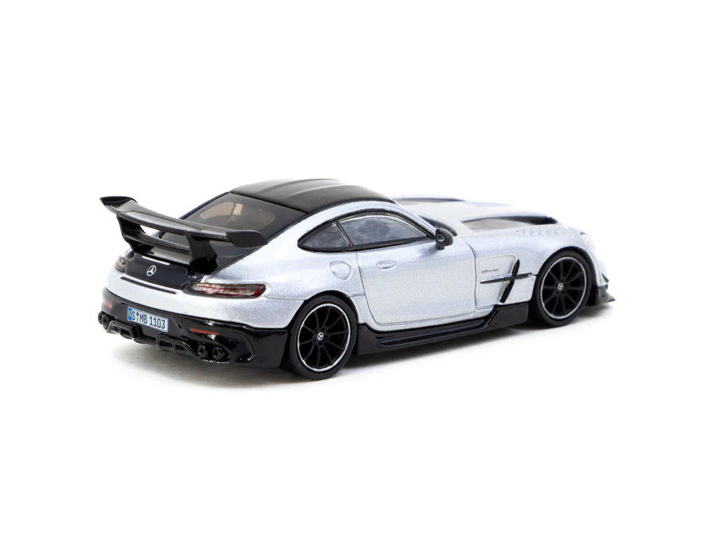 Tarmac Works 1/64 Mercedes-Benz AMG GT Black Series Silver Metallic - GLOBAL64