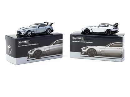 Tarmac Works 1/64 Mercedes-Benz AMG GT Black Series Silver Metallic - GLOBAL64