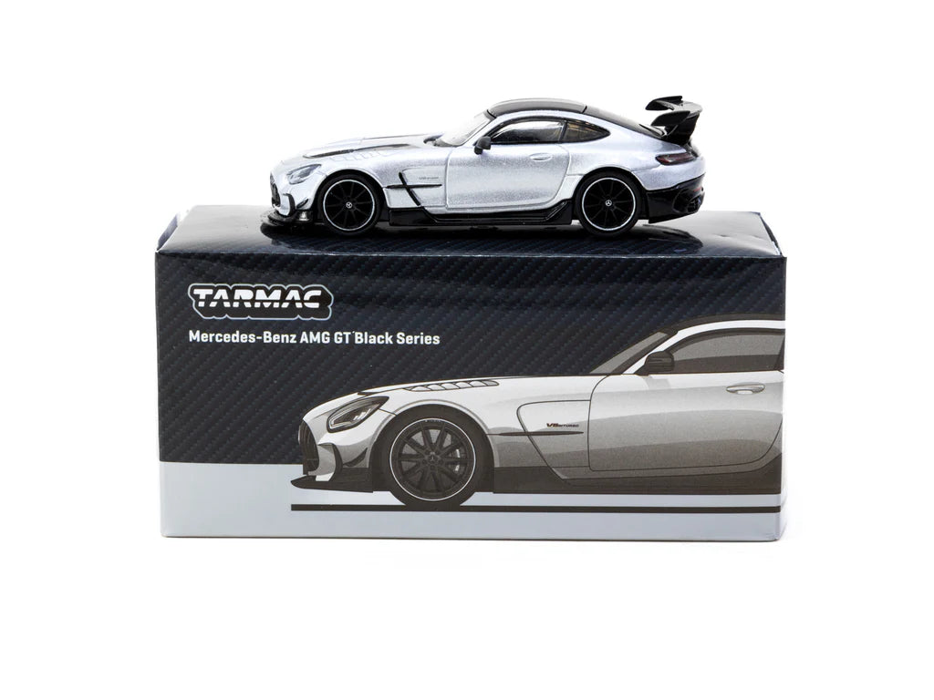 Tarmac Works 1/64 Mercedes-Benz AMG GT Black Series Silver Metallic - GLOBAL64