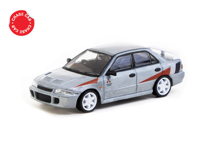 Tarmac Works 1/64 Mitsubishi Lancer RS Evolution White - GLOBAL64