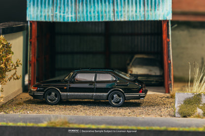 Tarmac Works 1/64 Saab 900 Turbo Black - GLOBAL64